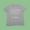 William Morris 'Love is Enough' T-Shirt | Arts & Crafts Floral Tee