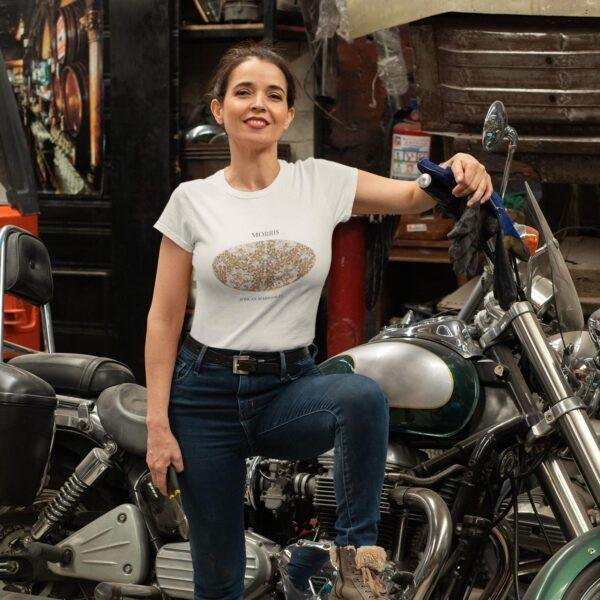 African Marigold William Morris T-Shirt, Botanical Floral Tee