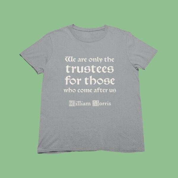William Morris Quote T-Shirt | Floral Art, Vintage Soft Tee