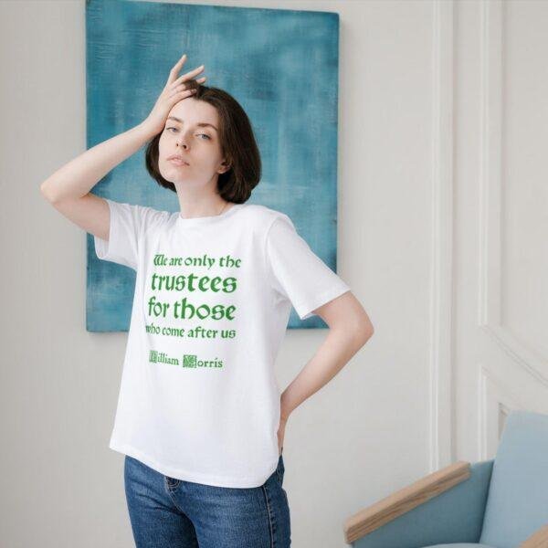 William Morris Quote T-Shirt | Floral Art, Vintage Soft Tee