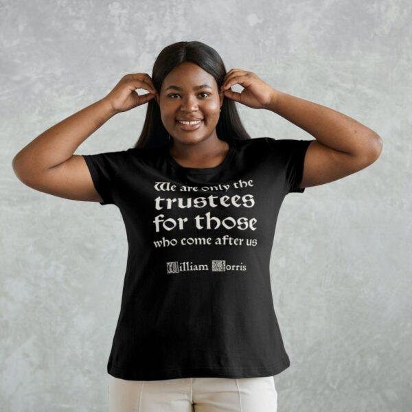 William Morris Quote T-Shirt | Floral Art, Vintage Soft Tee