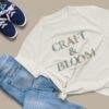 William Morris Botanical Art T-Shirt, Natural Cotton Tee