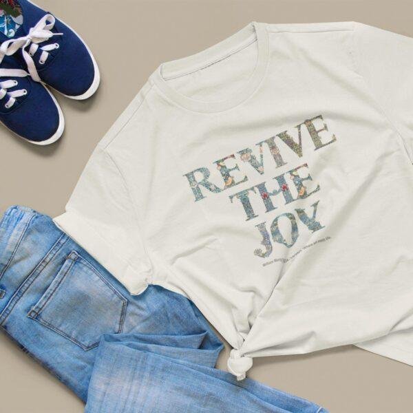 William Morris 'Revive the Joy' T-Shirt, Botanical Art Tee