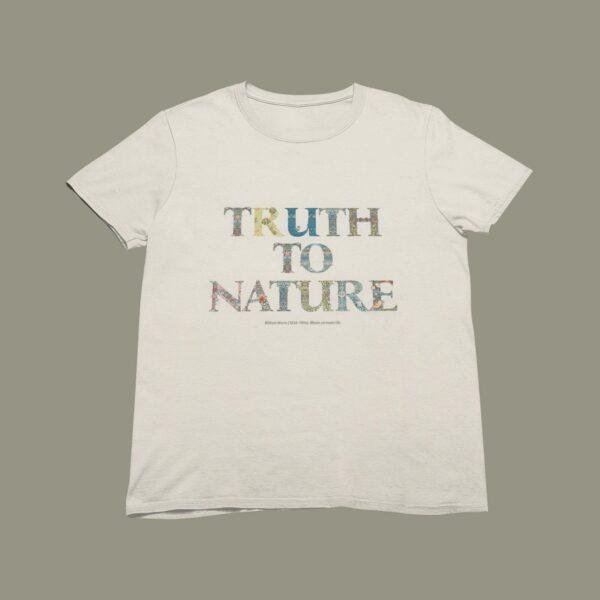 William Morris 'Truth to Nature' T-Shirt, Botanical Art Tee