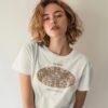 African Marigold William Morris T-Shirt, Botanical Floral Tee