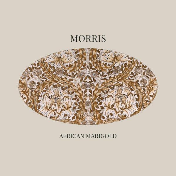 African Marigold William Morris T-Shirt, Botanical Floral Tee