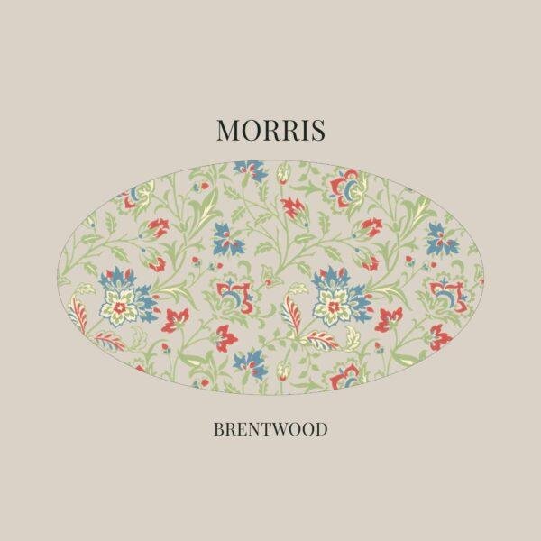 Brentwood William Morris Natural T-Shirt, Botanical Art Tee