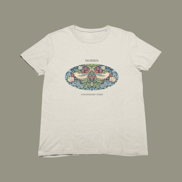 il_fullxfull.6950248365_4zcs.jpg Strawberry Thief T-Shirt, William Morris Botanical Art, Nature Shirt