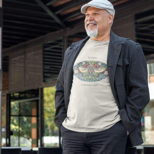 il_fullxfull.6950248493_a3dh.jpg Strawberry Thief T-Shirt, William Morris Botanical Art, Nature Shirt