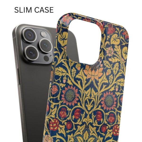 William Morris iPhone Case – Violet and Columbine Floral, Arts & Crafts