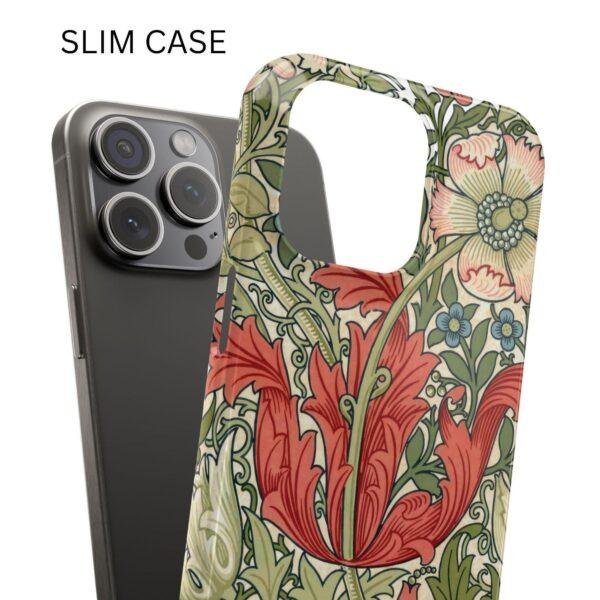 William Morris Compton Floral iPhone Case – Arts & Crafts Apple Cover
