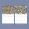 William Morris - Marigold, Calendar for Home, Victorian Design, Semi-Glossy Paper
