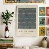 William Morris - Birds, Calendar for Home, Victorian Design, Semi-Glossy Paper