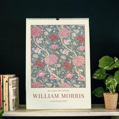 William Morris - Cray, Calendar for Home, Victorian Design, Semi-Glossy Paper