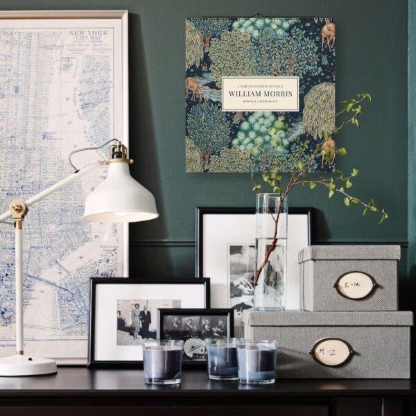 Forest (3) William Morris - Forest, Wall Planner, Victorian Pattern, Semi-Glossy Paper