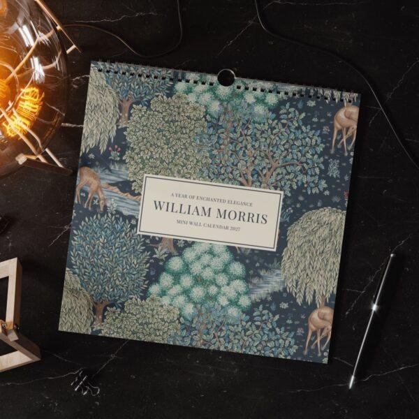 Forest William Morris - Forest, Wall Planner, Victorian Pattern, Semi-Glossy Paper