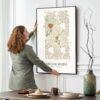 William Morris Art Print - Garden Tulip, Victorian Decor, Modern Farmhouse, Gallery Matte