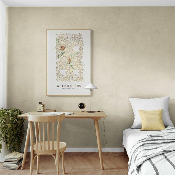 William Morris Art Print - Garden Tulip, Victorian Decor, Modern Farmhouse, Gallery Matte