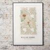 William Morris Art Print - Garden Tulip, Victorian Decor, Modern Farmhouse, Gallery Matte
