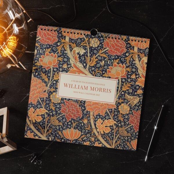 William Morris - Honeysuckle, Wall Planner, Victorian Pattern, Semi-Glossy Paper
