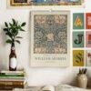 William Morris - Honeysuckle, Calendar for Home, Victorian Design, Semi-Glossy Paper