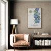 William Morris Art Print - Kennet, Victorian Decor, Modern Farmhouse, Gallery Matte