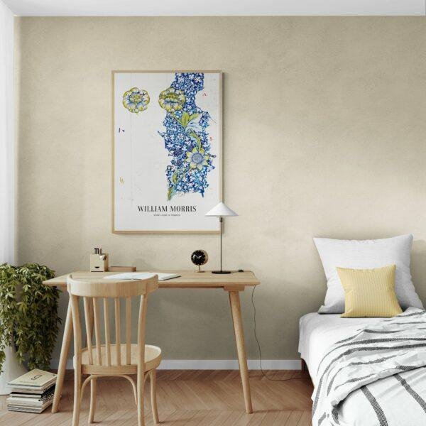 William Morris Art Print - Kennet, Victorian Decor, Modern Farmhouse, Gallery Matte