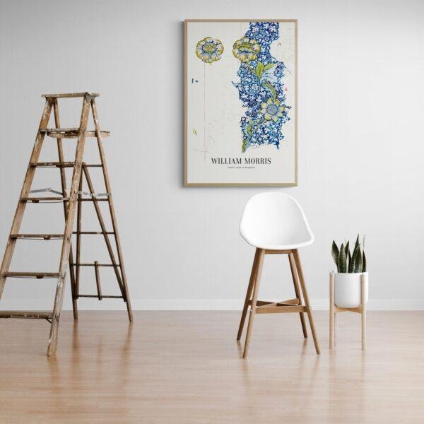 William Morris Art Print - Kennet, Victorian Decor, Modern Farmhouse, Gallery Matte