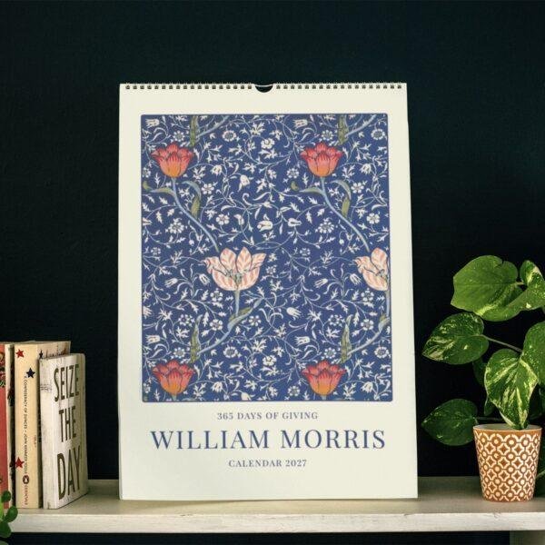 William Morris - Medway, Calendar for Home, Victorian Design, Semi-Glossy Paper