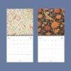 Mini Wall Calendar William Morris (3) William Morris - The Brook, Wall Planner, Victorian Pattern, Semi-Glossy Paper