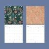 Mini Wall Calendar William Morris (4) William Morris - The Brook, Wall Planner, Victorian Pattern, Semi-Glossy Paper
