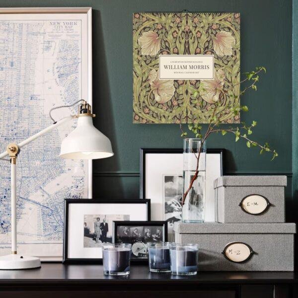 William Morris - Pimpernel, Wall Planner, Victorian Pattern, Semi-Glossy Paper