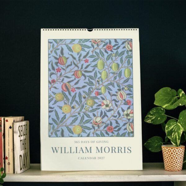 Pomegranate William Morris - Pomegranate, Calendar for Home, Victorian Design, Semi-Glossy Paper