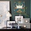William Morris - Strawberry Thief, Wall Planner, Victorian Pattern, Semi-Glossy Paper