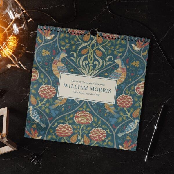 William Morris - Strawberry Thief, Wall Planner, Victorian Pattern, Semi-Glossy Paper