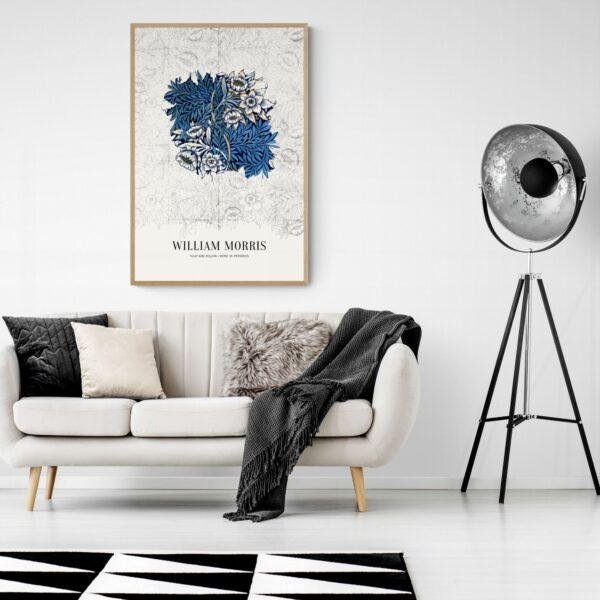William Morris Art Print - Tulip and Willow, Victorian Decor, Modern Farmhouse, Gallery Matte