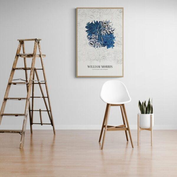 William Morris Art Print - Tulip and Willow, Victorian Decor, Modern Farmhouse, Gallery Matte