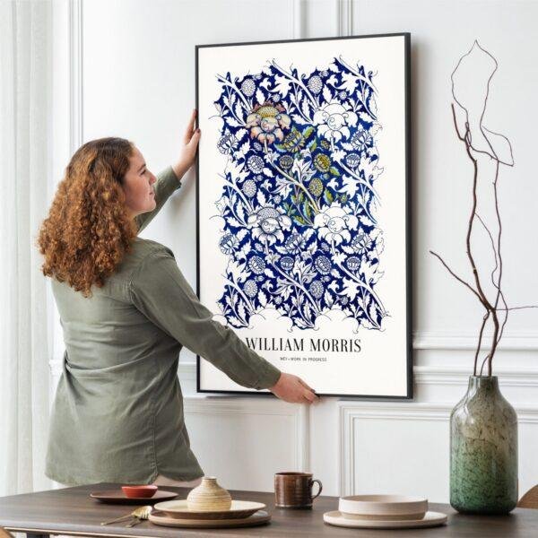 William Morris Art Print - Wey, Victorian Decor, Modern Farmhouse, Gallery Matte
