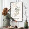 Wild Tulip (3) William Morris Art Print - Wild Tulip, Victorian Decor, Modern Farmhouse, Gallery Matte