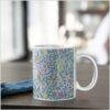 William Morris Coffee Cup - Pomegranate, 11oz Ceramic Mug