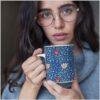 William Morris 11oz Ceramic Mug (32) William Morris Coffee Cup - Medway, 11oz Ceramic Mug