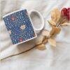 William Morris 11oz Ceramic Mug (34) William Morris Coffee Cup - Medway, 11oz Ceramic Mug