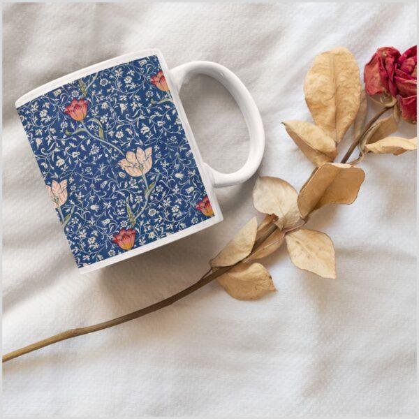 William Morris 11oz Ceramic Mug (34) William Morris Coffee Cup - Medway, 11oz Ceramic Mug