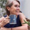William Morris 11oz Ceramic Mug (36) William Morris Coffee Cup - Medway, 11oz Ceramic Mug