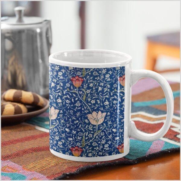 William Morris 11oz Ceramic Mug (37) William Morris Coffee Cup - Medway, 11oz Ceramic Mug