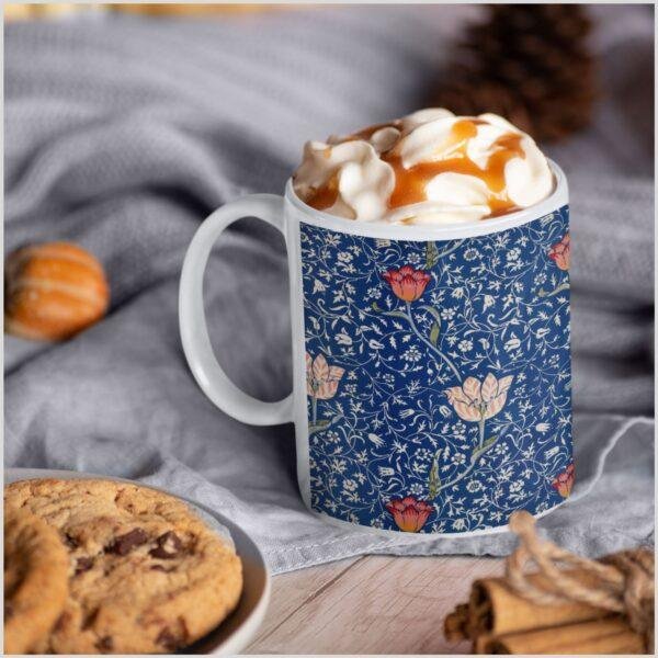 William Morris 11oz Ceramic Mug (38) William Morris Coffee Cup - Medway, 11oz Ceramic Mug
