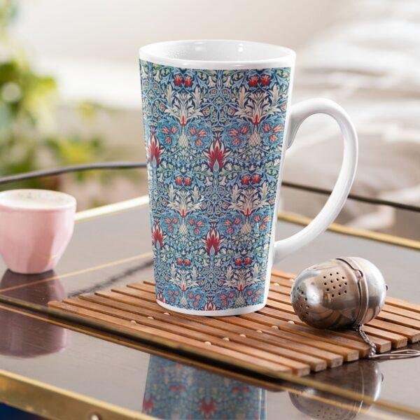 William Morris Coffee Cup – Snakeshead, 17oz Ceramic Mug