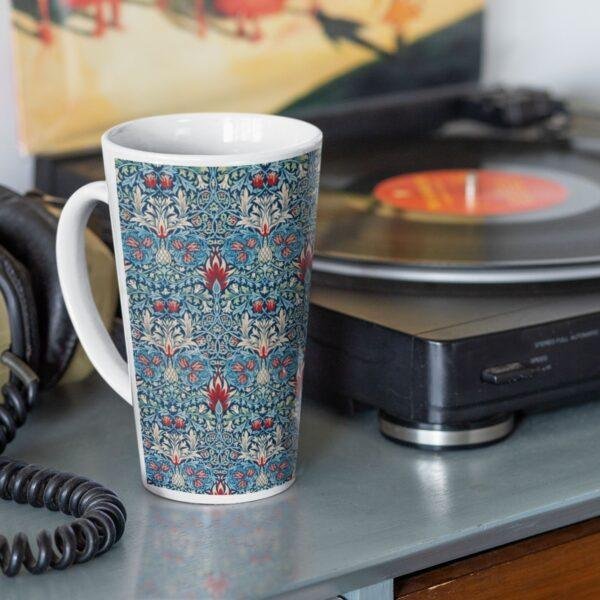 William Morris Coffee Cup – Snakeshead, 17oz Ceramic Mug