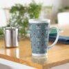 William Morris Coffee Cup – Snakeshead, 17oz Ceramic Mug