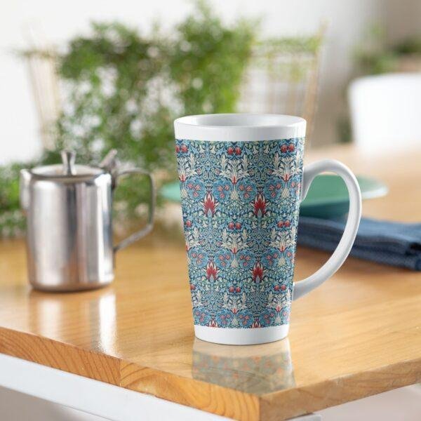 William Morris Coffee Cup – Snakeshead, 17oz Ceramic Mug